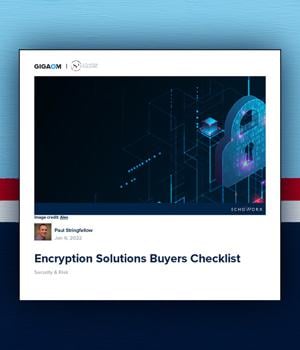 Analyst guide: Encryption solutions buyers checklist