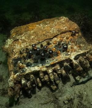 Divers Pull Rare Surviving WWII Enigma Cipher Machine from Bottom of the Baltic