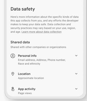 Even Top-Ranked Android Apps in Google Play Store Provide Misleading Data Safety Labels