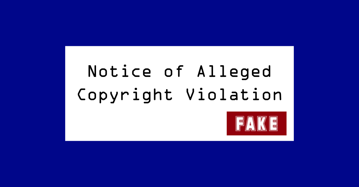 Facebook “copyright violation” tries to get past 2FA – don’t fall for it!
