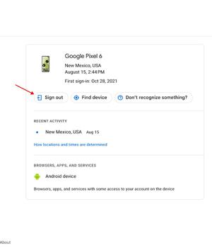 How to Remove a Lost Device From Your Google Account