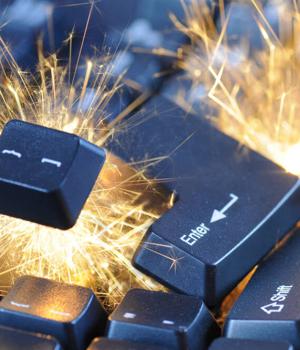 Journalist hurt by exploding USB bomb drive