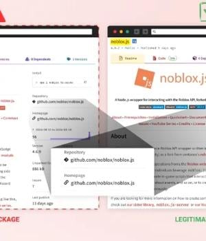 Malicious npm Packages Mimicking 'noblox.js' Compromise Roblox Developers’ Systems