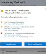 Microsoft PC Health Check adds detailed Windows 11 compatibility info