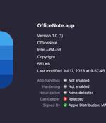 New Variant of XLoader macOS Malware Disguised as 'OfficeNote' Productivity App