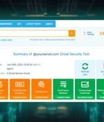 Product showcase: Free email security test by ImmuniWeb Community Edition