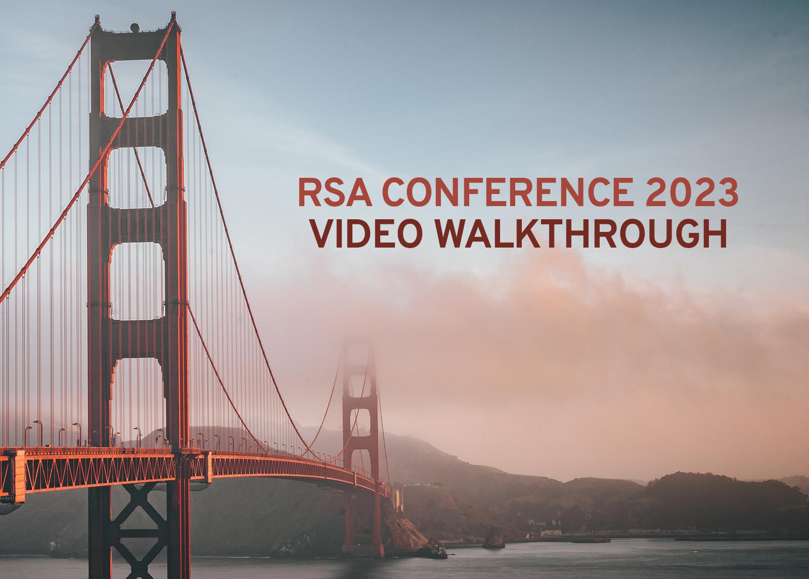 RSA Conference 2023 video walkthrough Vumetric Cyber Portal