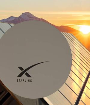 Starlink satellite dish cracked on stage at Black Hat