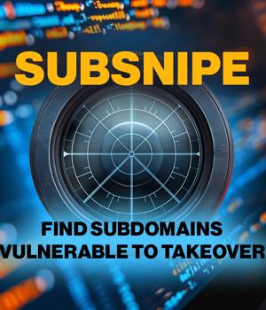 SubSnipe: Open-source tool for finding subdomains vulnerable to takeover