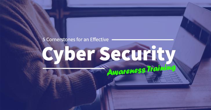 The 5 Cornerstones For An Effective Cyber Security Awareness Training Vumetric Cyber Portal 8903