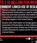 Uncle Sam puts $10M bounty on RedLine dev and Russia-backed cronies