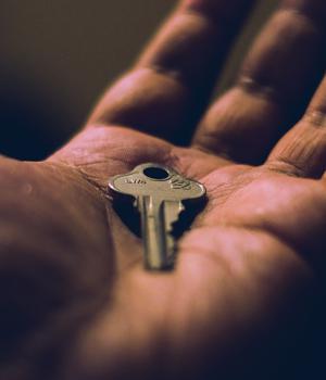 Using the random motion of electrons to improve cybersecurity