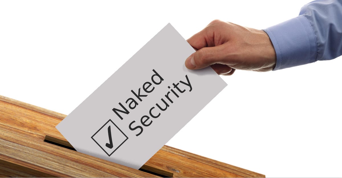 Vote for Naked Security in the European Blogger Awards 2020!
