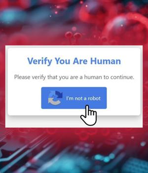 Windows users targeted with fake human verification pages delivering malware